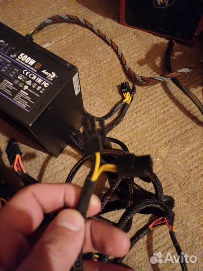 Блок питания для пк aerocool kcas plus 550W