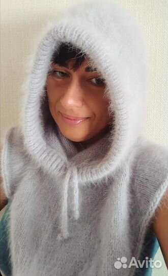 Капюшон из ангоры