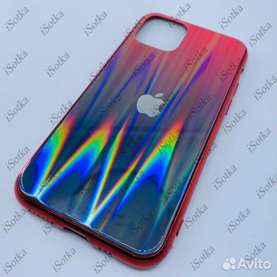 Чехол Apple iPhone 11 Перелив пластик