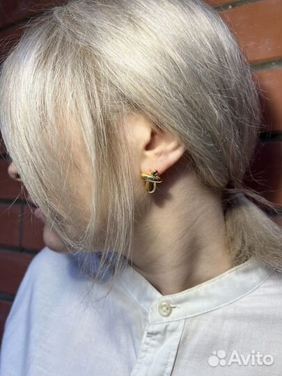 Серьги celine