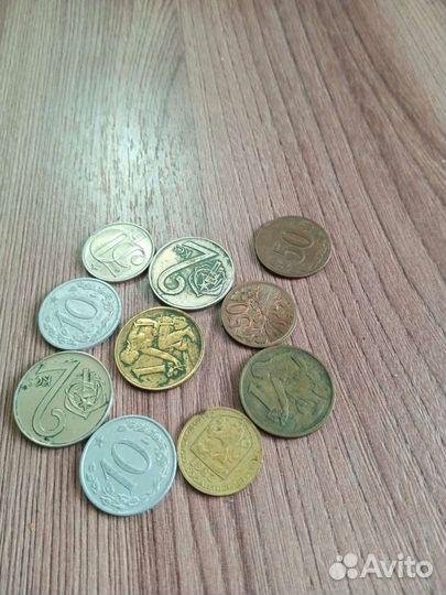 Монеты Чехословакия