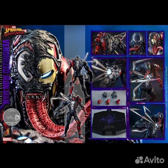 Hot toys venomized iron man