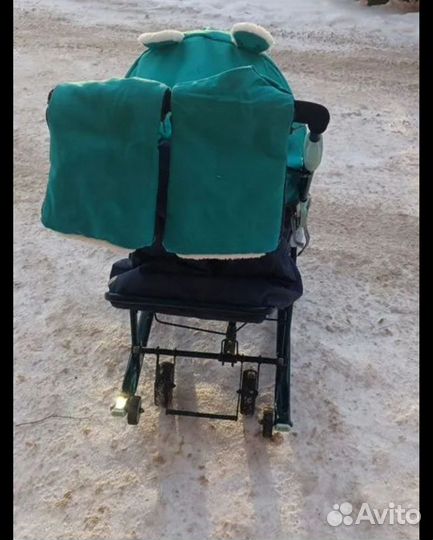 Санки коляска ника