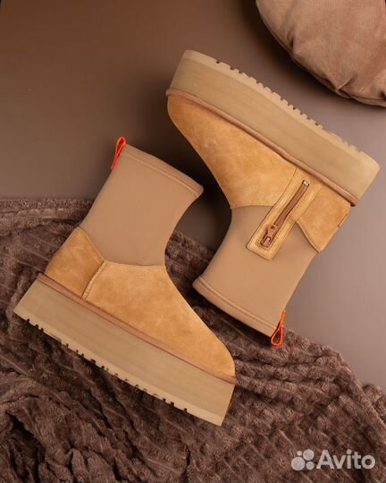 Женские угги UGG Classic Dipper Chestnut