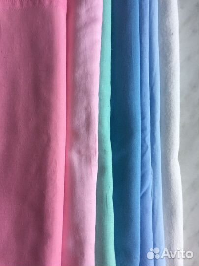 Ткань Отрез Хлопок 100.Ситец и другие