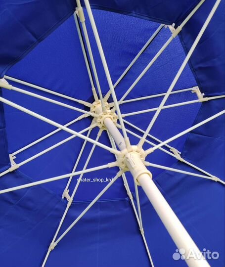 Зонт пляжный/синий/зонт садовый