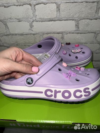 Шлепанцы Crocs лавандовые 36, 37, 38, 39/40