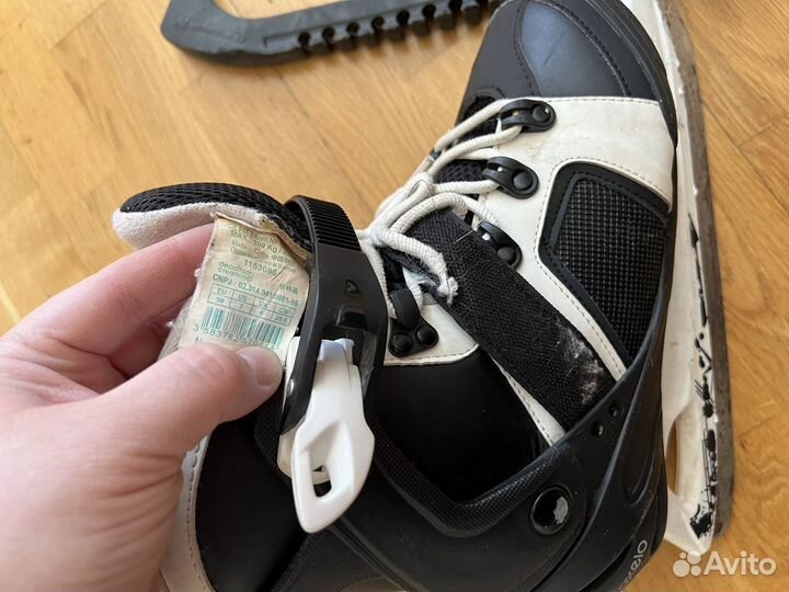 Коньки хоккейные, размер 39