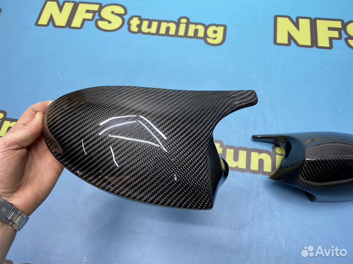 Крышки зеркал для BMW E90 E91 E92 E81 дорест