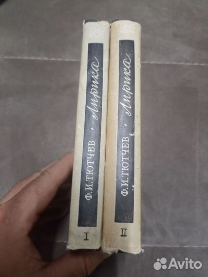 Литературные памятники Тютчев 1965 в 2-х томах