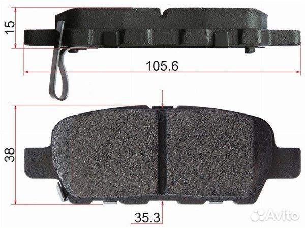 Колодки тормозные