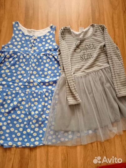 Вещи пакетом для девочки122, 128