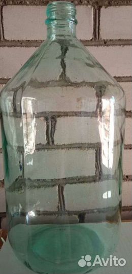 Бутыль стеклянная 20 литров
