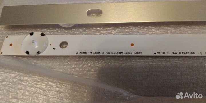 Led подсветка оригинал на LG 43UJ 43LK 43UK