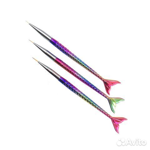 Кисти для рисования вензелей и тонких линий, высок