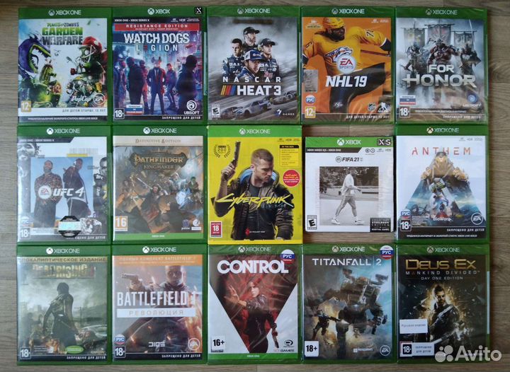 Игры на Xbox One лицензия