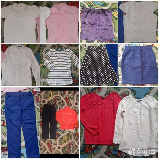 Вещи для девочки пакетом р.164(13предметов)