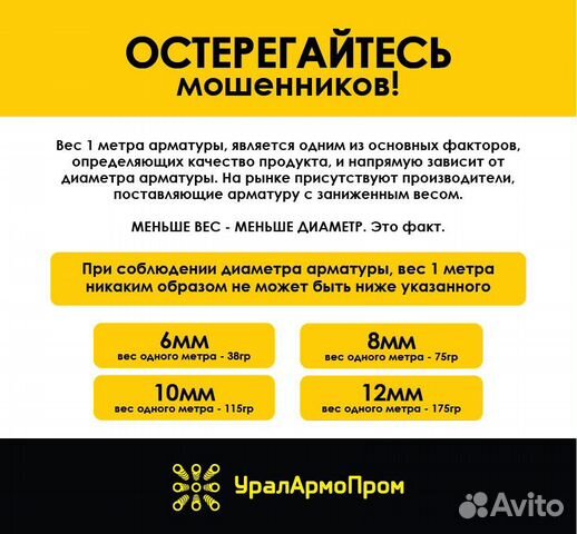 Стеклопластиковая арматура 10мм 50 метров