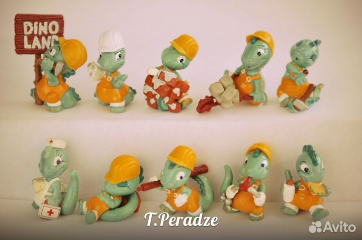Серия Дино семейные и другие серии из киндеров