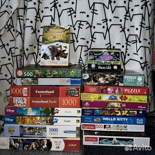 Пазлы Educa, Clementoni, Ravensburger и др
