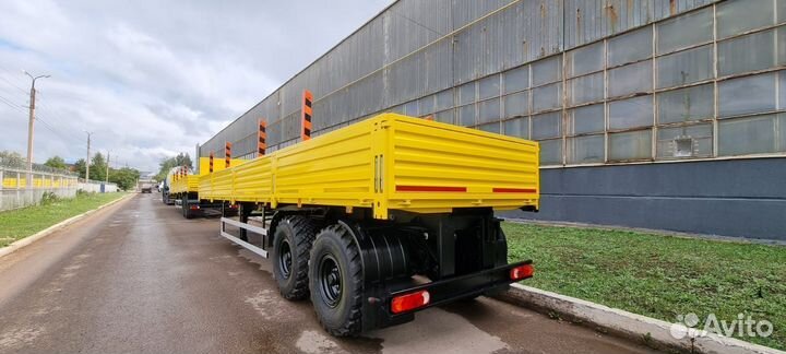 Полуприцеп бортовой ТЗА 588521-02410, 2023