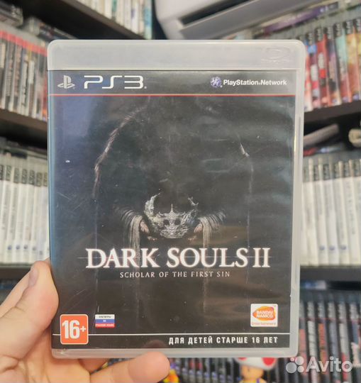 Диск Dark Souls 2 Scholar of The First Son, PS3