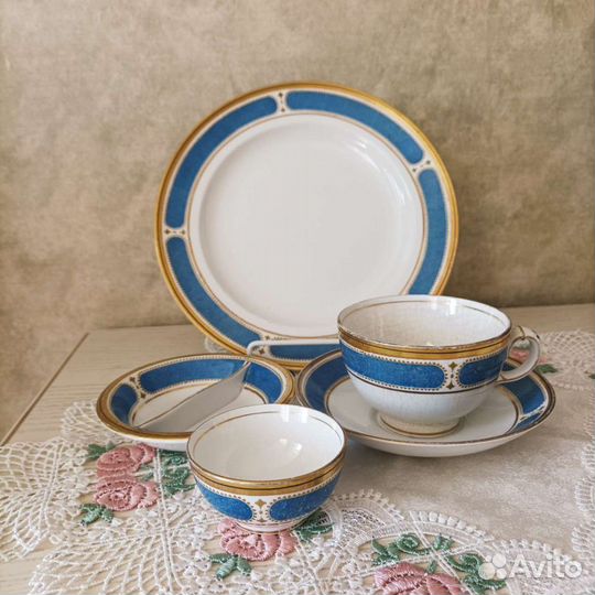 Чайный набор Англия антиквариат