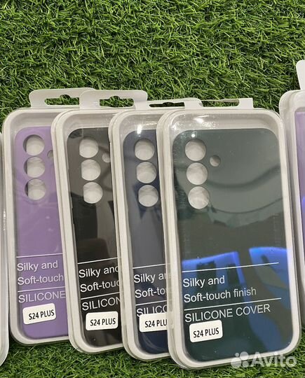 Силиконовые чехлы для S24 / Plus / Ultra