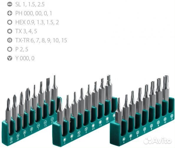 Отвертка для точных работ Kraftool Precision-28 25