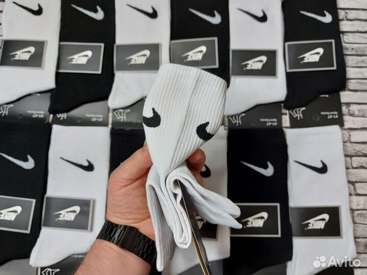 Носки высокие Nike хлопок