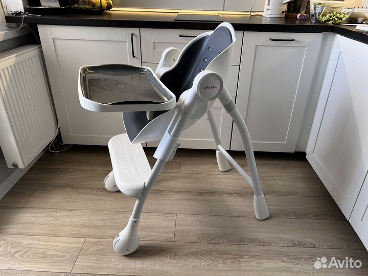 Стульчик для кормления Oribel Cocoon, slate