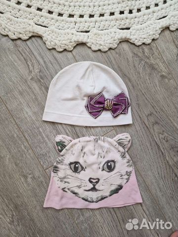 Летние шапочки для девочки от 2 г до 4 лет