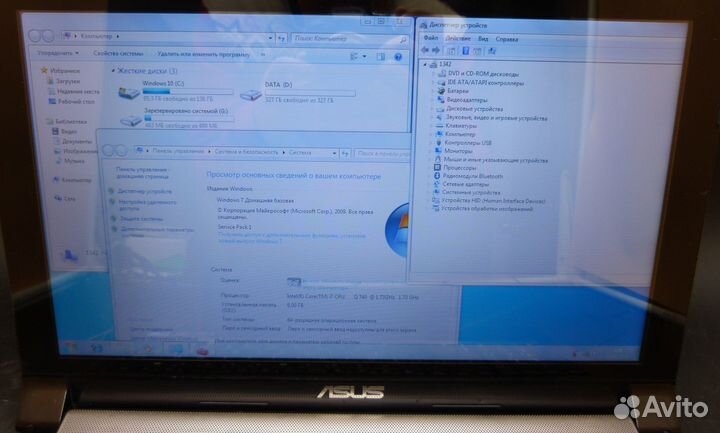 Ноутбук Asus N53J