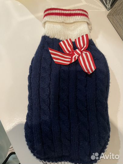 Вязанные попоны на таксят или других мелких пород