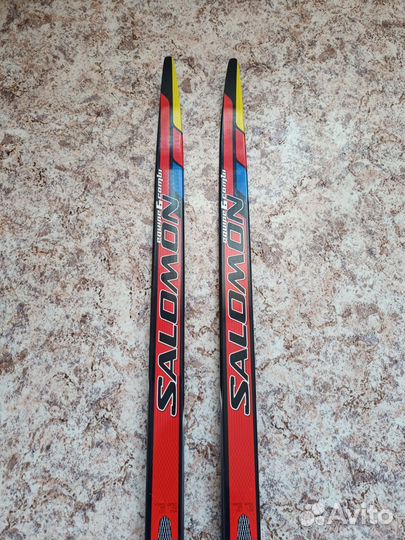 Лыжи беговые salomon equipe 6 combi 188см