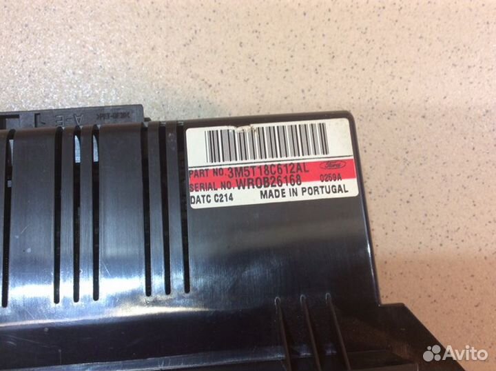 Блок управления климатической установкой Ford