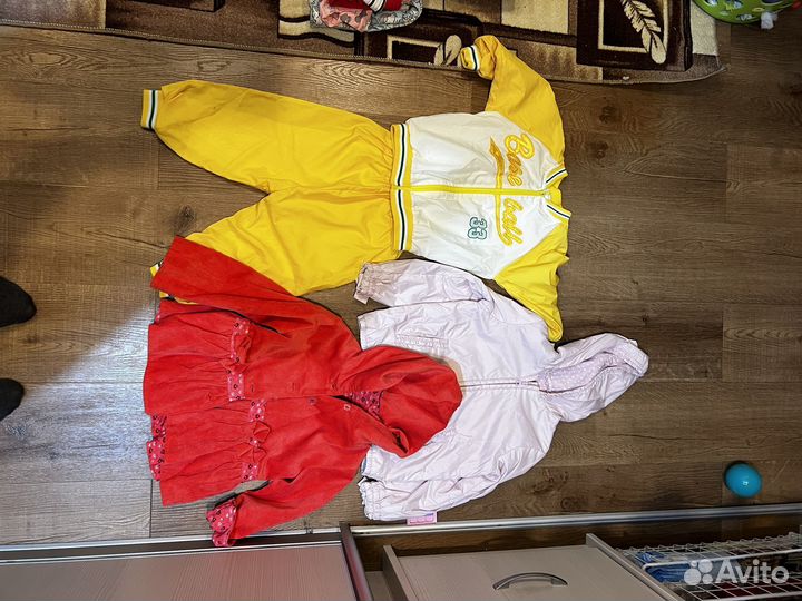 Продам пекет вещей на девочку размер 86-92