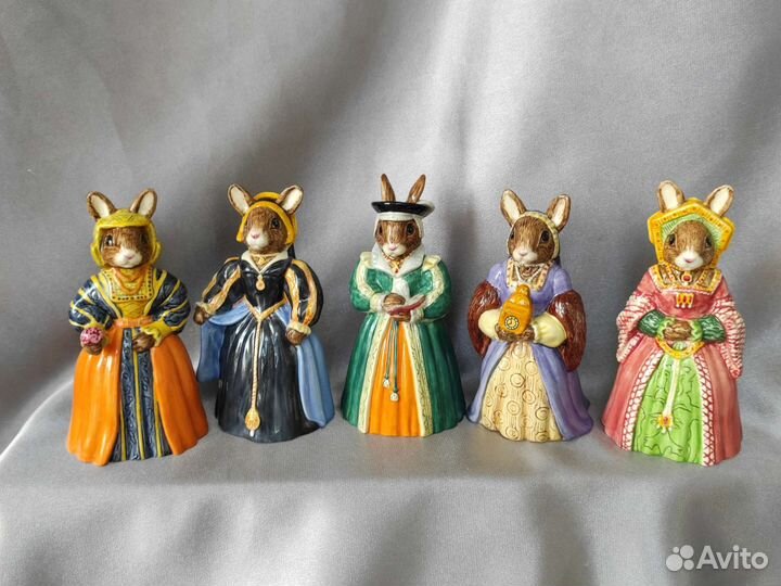 Винтажные Фарфор Кролики Bunnykins Royal Doulton