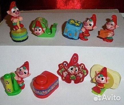 Weihnachten Новый год серии киндер