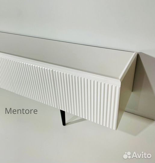 Тумба тв Bravo в белом цвете (конструктор)