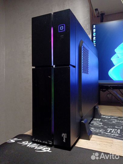 Игровой компьютер slim ryzen 3 PRO rx6400 16gb