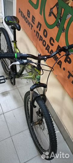 Двухподвесной мтв велоипед на 26колёсах