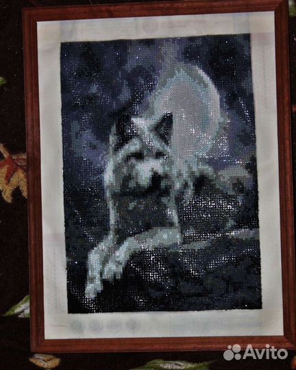 Картина, алмазная вышивка