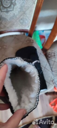 Теплые варежки мужские новые