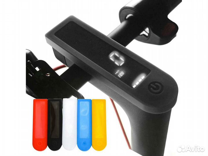 Силиконовый чехол на дисплей электросамокат Xiaomi