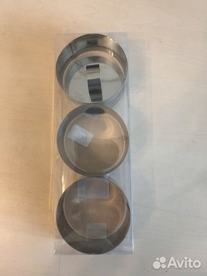 Набор форм для выкладки 3 шт с прессом