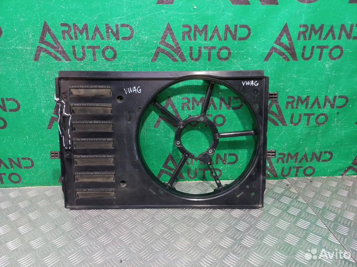 Диффузор вентилятора Volkswagen Polo 5 2009-2020