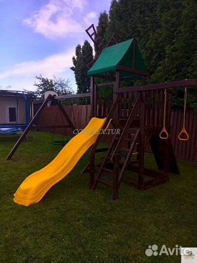 Детская площадка подарок на праздник