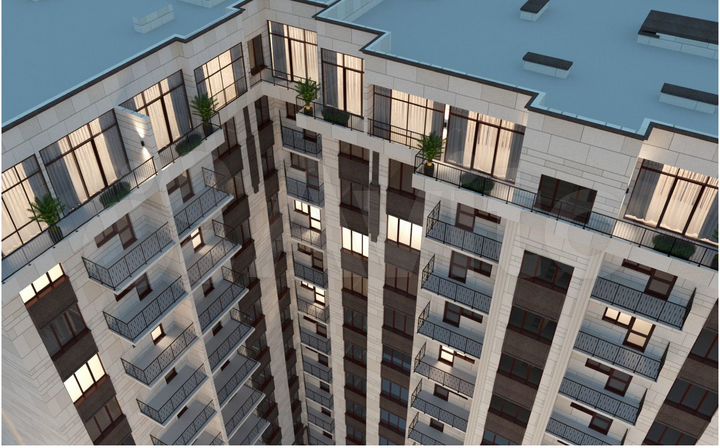 2-к. квартира, 72 м², 17/17 эт.