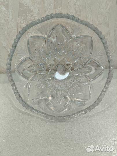 Салатник хрустальный